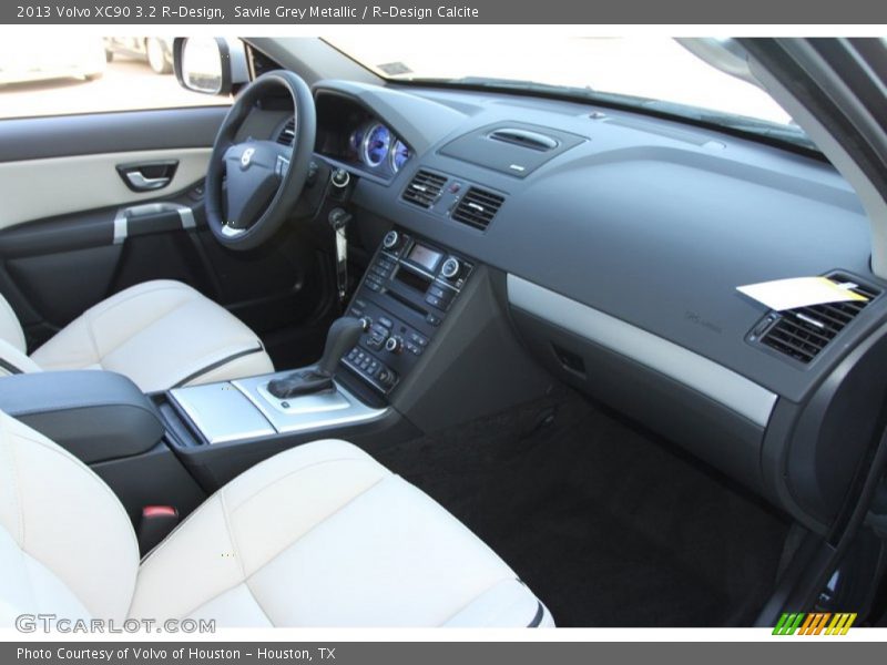 Savile Grey Metallic / R-Design Calcite 2013 Volvo XC90 3.2 R-Design