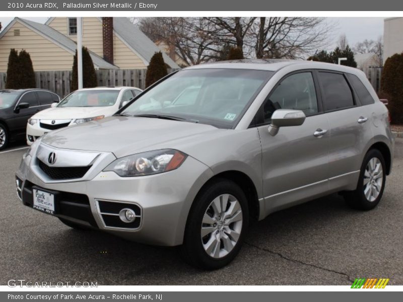 Palladium Silver Metallic / Ebony 2010 Acura RDX