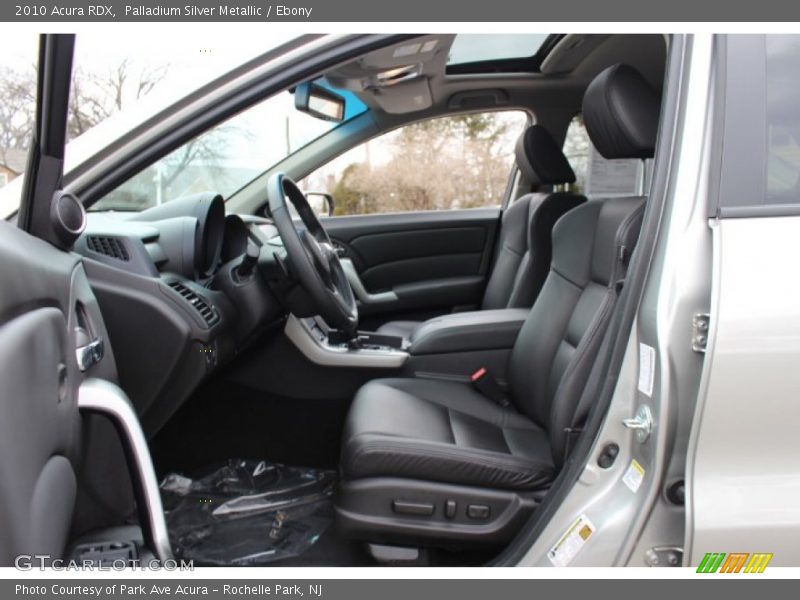 Palladium Silver Metallic / Ebony 2010 Acura RDX