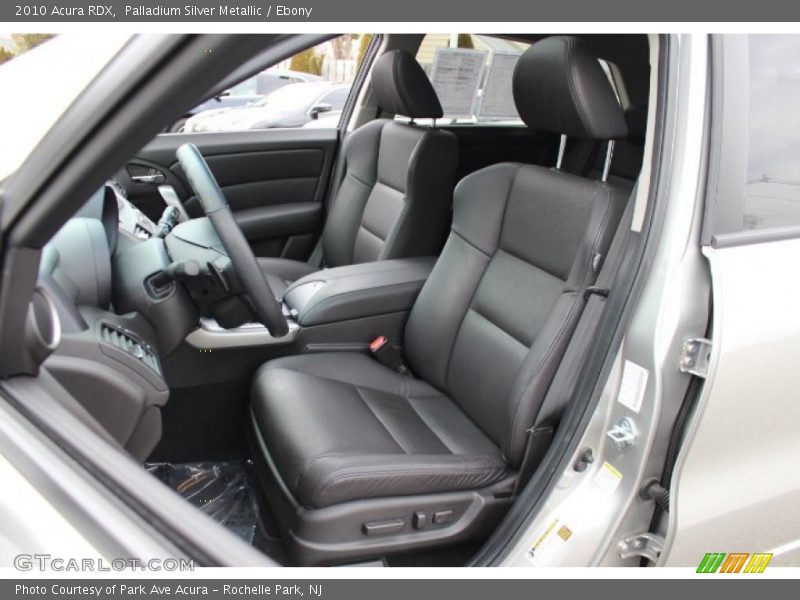 Front Seat of 2010 RDX 
