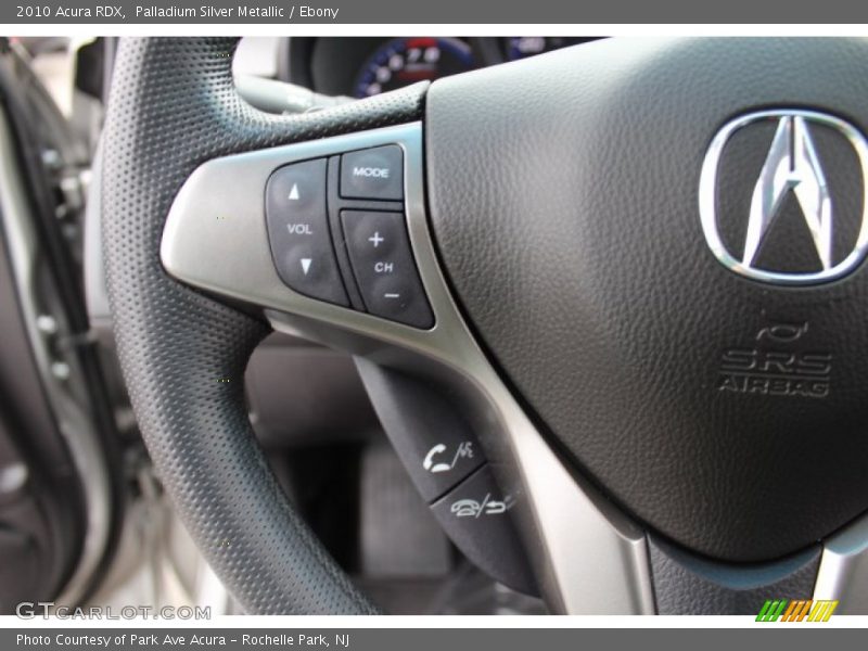 Palladium Silver Metallic / Ebony 2010 Acura RDX