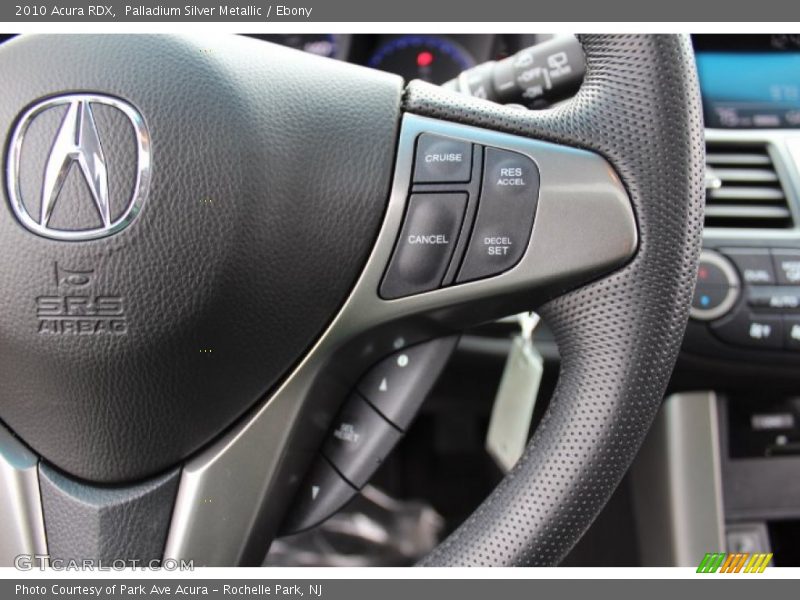 Palladium Silver Metallic / Ebony 2010 Acura RDX