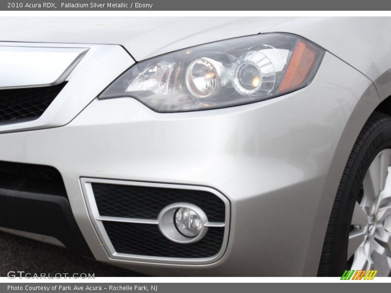 Palladium Silver Metallic / Ebony 2010 Acura RDX