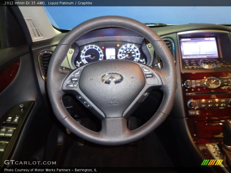  2012 EX 35 AWD Steering Wheel