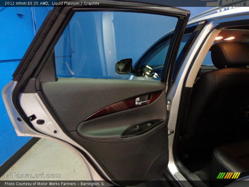 Liquid Platinum / Graphite 2012 Infiniti EX 35 AWD