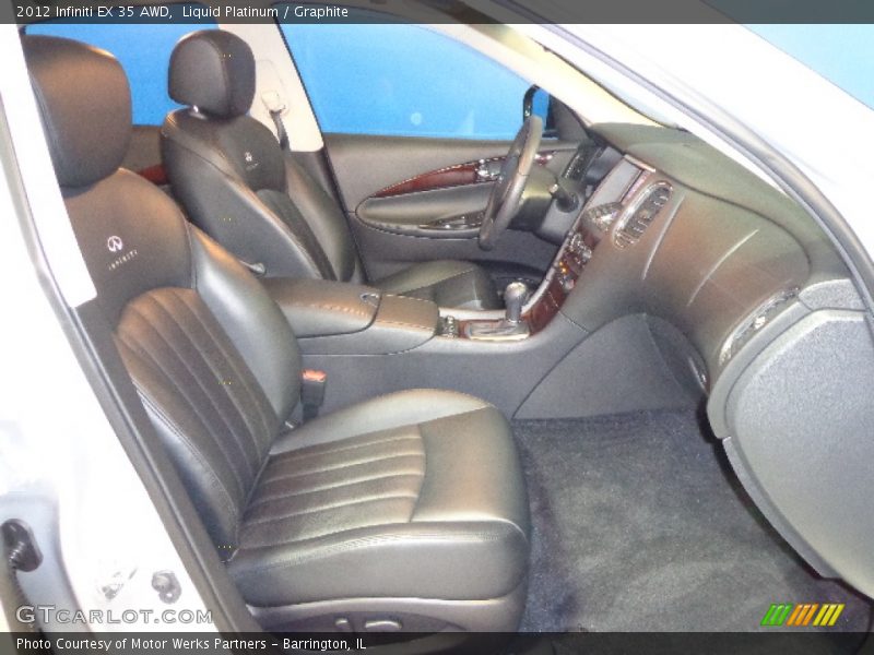 Liquid Platinum / Graphite 2012 Infiniti EX 35 AWD