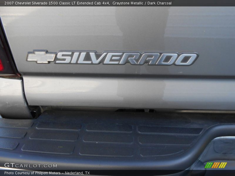 Graystone Metallic / Dark Charcoal 2007 Chevrolet Silverado 1500 Classic LT Extended Cab 4x4
