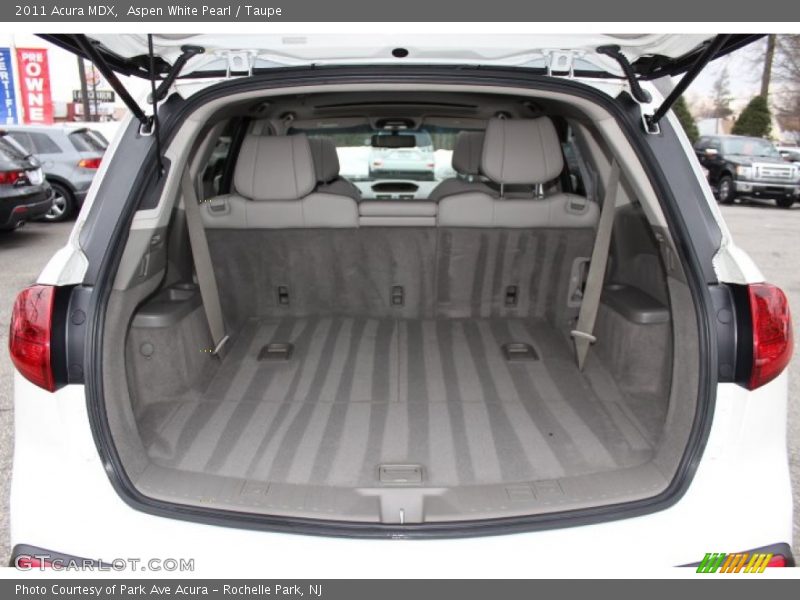 Aspen White Pearl / Taupe 2011 Acura MDX