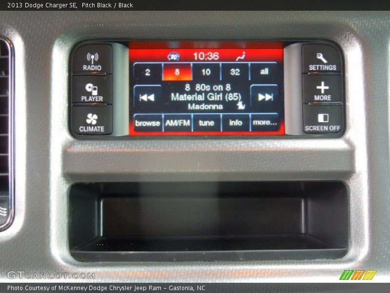 Pitch Black / Black 2013 Dodge Charger SE