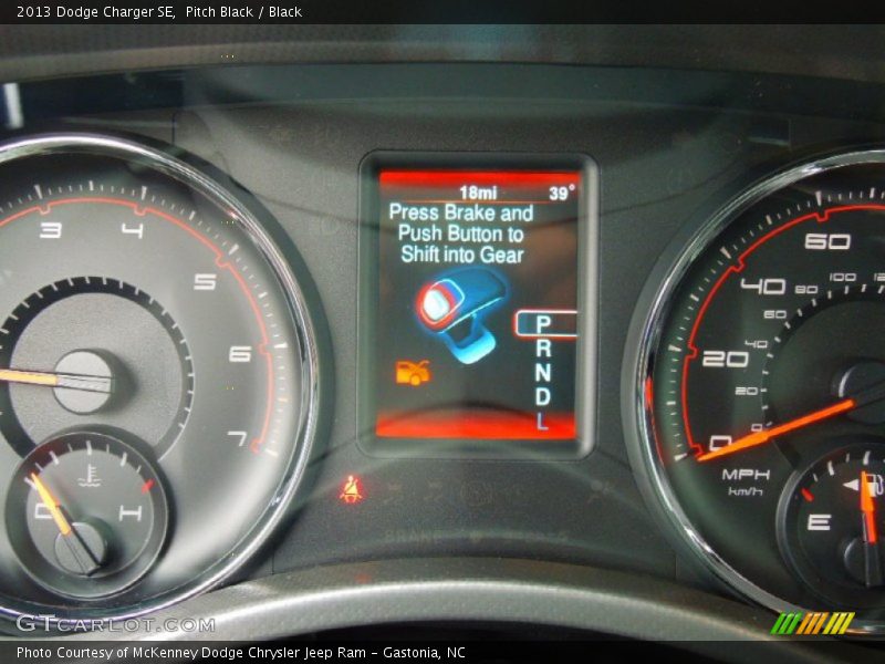 Pitch Black / Black 2013 Dodge Charger SE