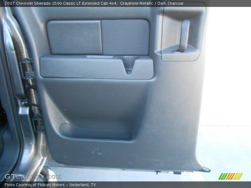 Graystone Metallic / Dark Charcoal 2007 Chevrolet Silverado 1500 Classic LT Extended Cab 4x4