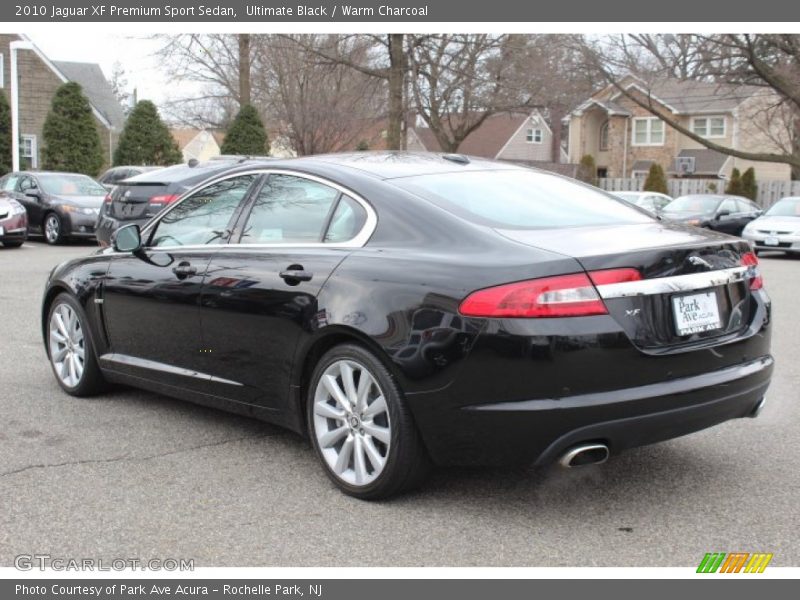Ultimate Black / Warm Charcoal 2010 Jaguar XF Premium Sport Sedan