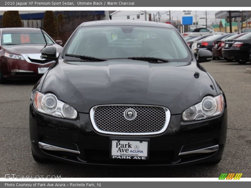 Ultimate Black / Warm Charcoal 2010 Jaguar XF Premium Sport Sedan