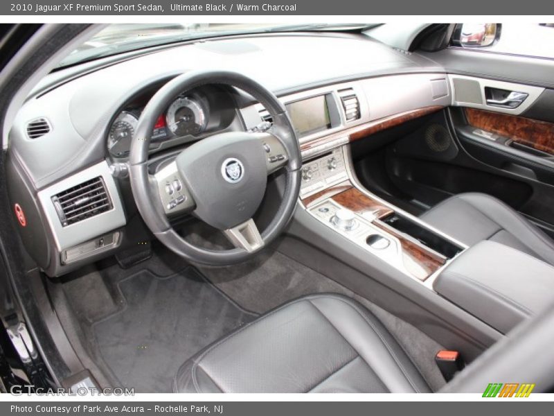 Warm Charcoal Interior - 2010 XF Premium Sport Sedan 