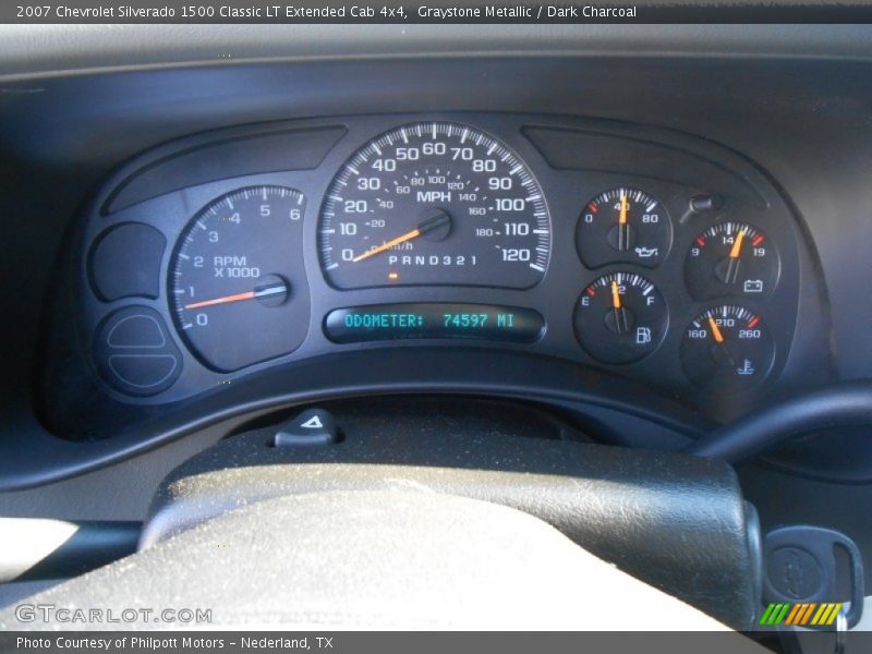  2007 Silverado 1500 Classic LT Extended Cab 4x4 Classic LT Extended Cab 4x4 Gauges