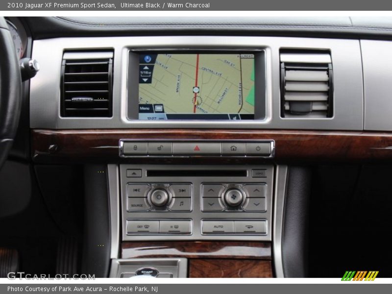 Navigation of 2010 XF Premium Sport Sedan