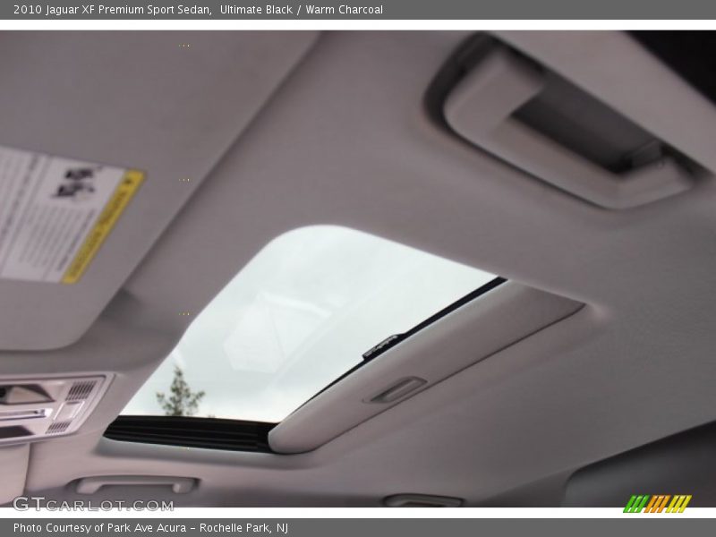 Sunroof of 2010 XF Premium Sport Sedan