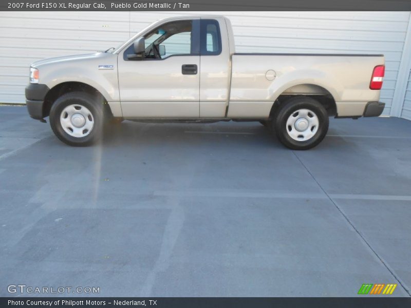  2007 F150 XL Regular Cab Pueblo Gold Metallic