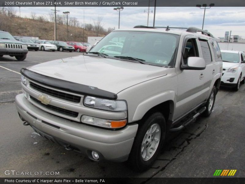 Silver Birch Metallic / Gray/Dark Charcoal 2006 Chevrolet Tahoe Z71 4x4