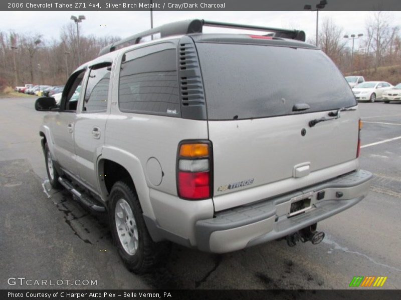 Silver Birch Metallic / Gray/Dark Charcoal 2006 Chevrolet Tahoe Z71 4x4