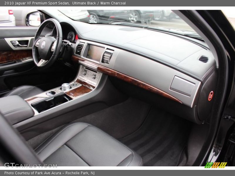Dashboard of 2010 XF Premium Sport Sedan