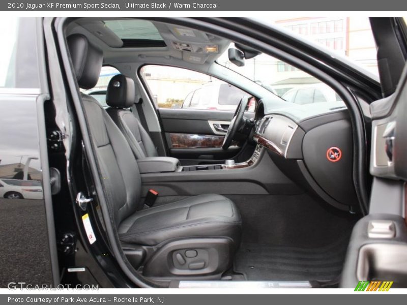  2010 XF Premium Sport Sedan Warm Charcoal Interior