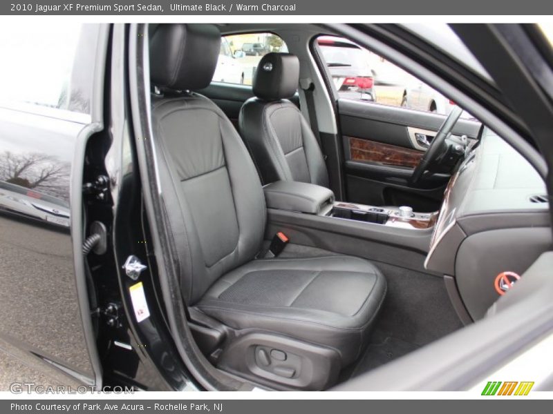 Front Seat of 2010 XF Premium Sport Sedan