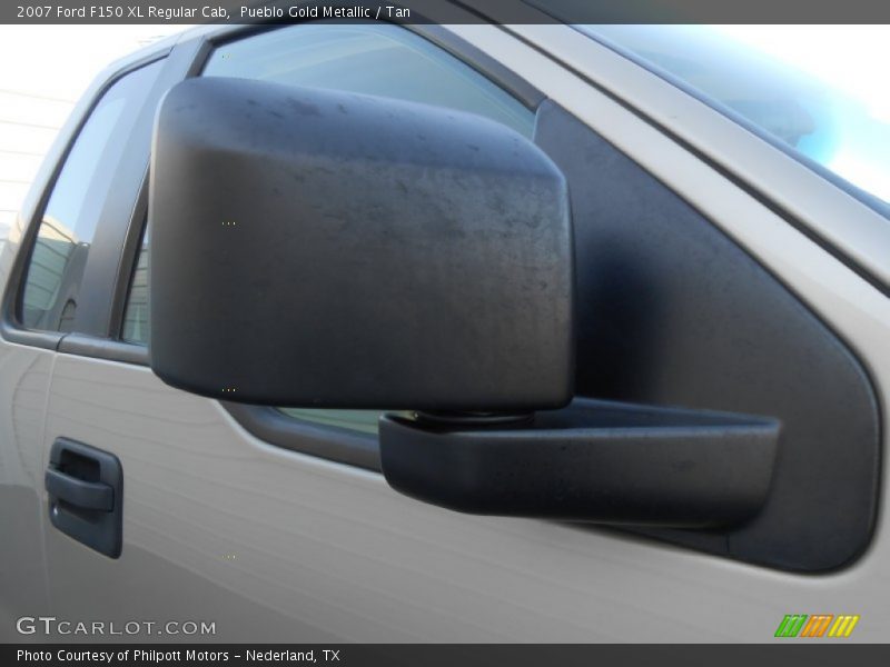 Pueblo Gold Metallic / Tan 2007 Ford F150 XL Regular Cab