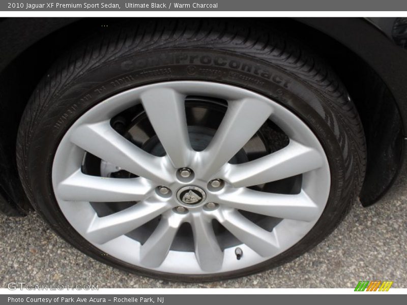 Ultimate Black / Warm Charcoal 2010 Jaguar XF Premium Sport Sedan