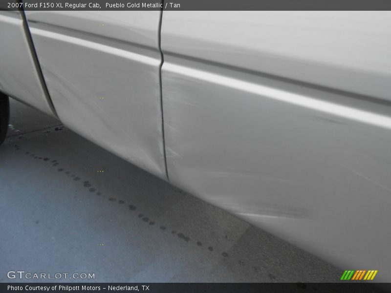 Pueblo Gold Metallic / Tan 2007 Ford F150 XL Regular Cab