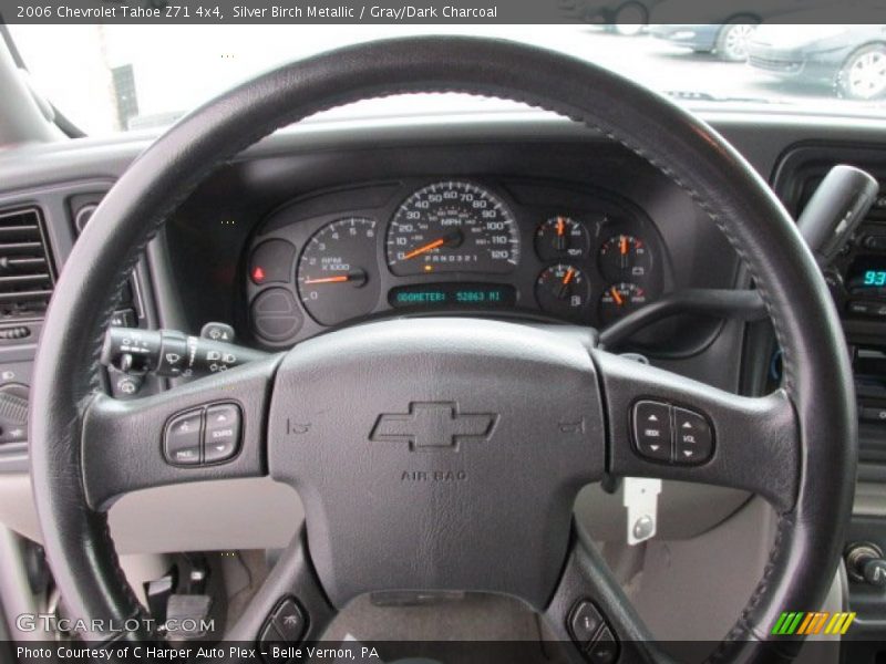 Silver Birch Metallic / Gray/Dark Charcoal 2006 Chevrolet Tahoe Z71 4x4