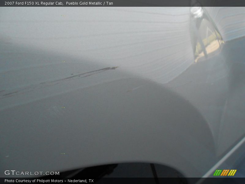 Pueblo Gold Metallic / Tan 2007 Ford F150 XL Regular Cab