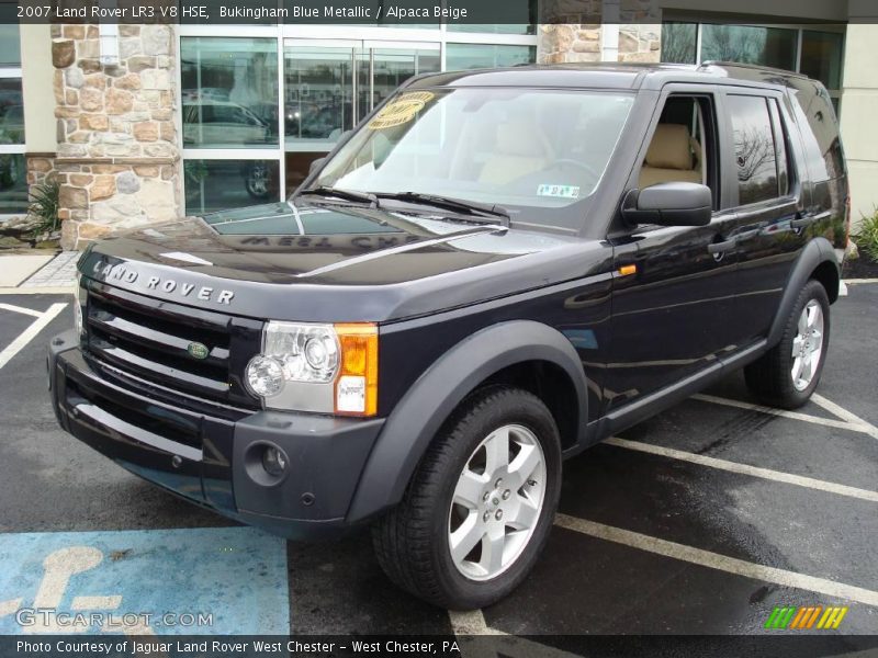 Bukingham Blue Metallic / Alpaca Beige 2007 Land Rover LR3 V8 HSE