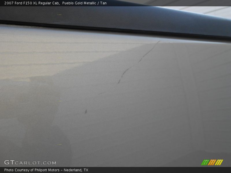 Pueblo Gold Metallic / Tan 2007 Ford F150 XL Regular Cab