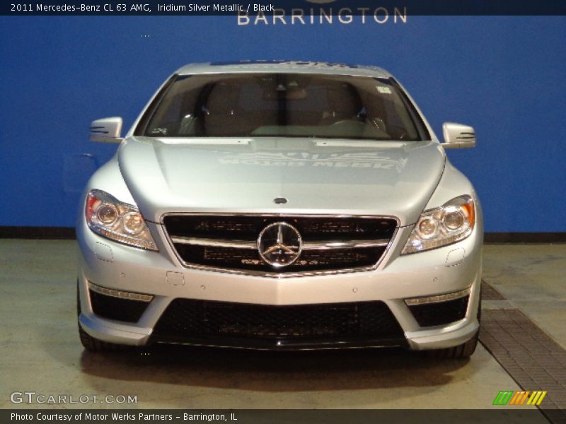 Iridium Silver Metallic / Black 2011 Mercedes-Benz CL 63 AMG