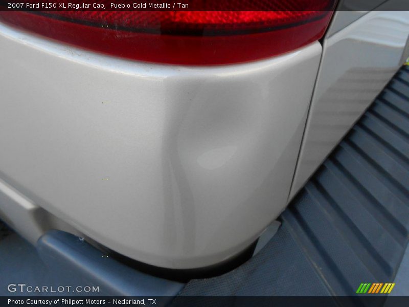Pueblo Gold Metallic / Tan 2007 Ford F150 XL Regular Cab