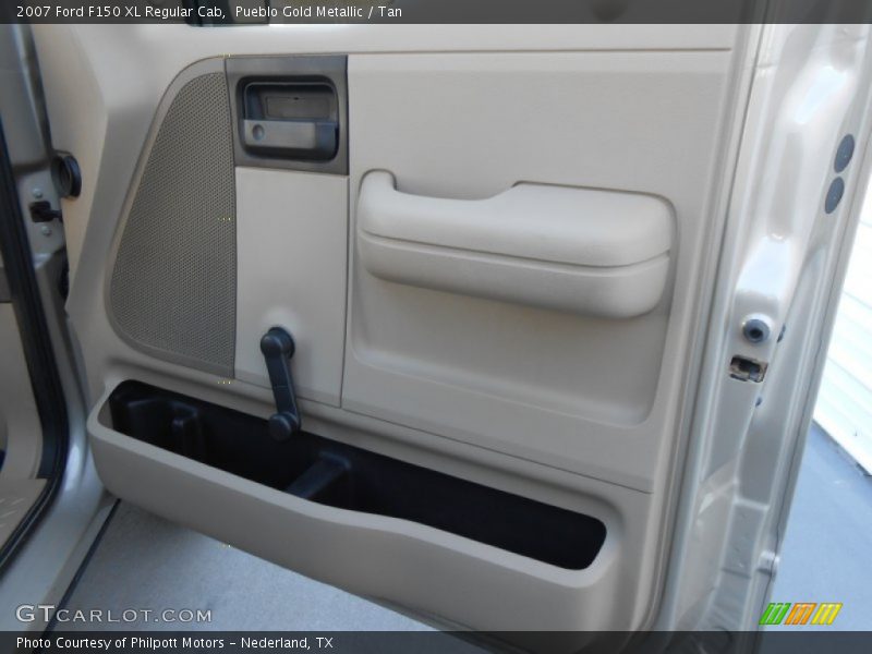 Pueblo Gold Metallic / Tan 2007 Ford F150 XL Regular Cab