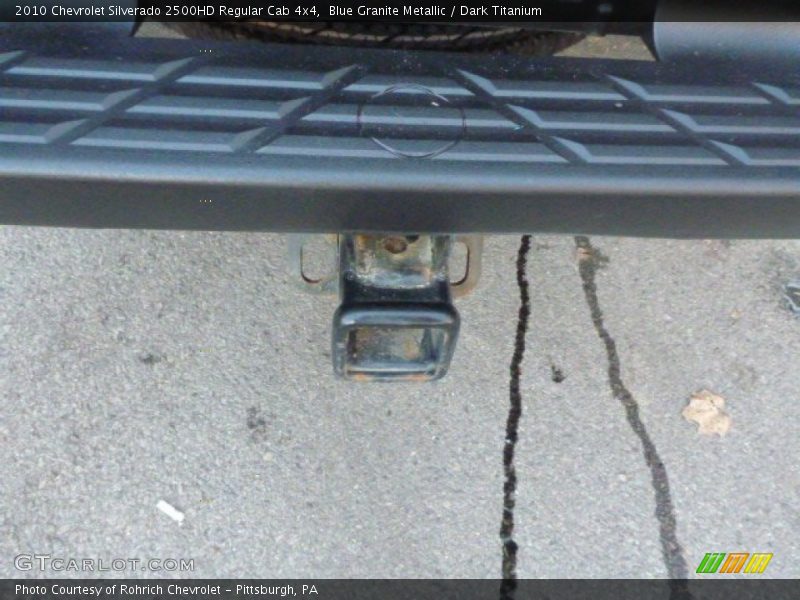 Blue Granite Metallic / Dark Titanium 2010 Chevrolet Silverado 2500HD Regular Cab 4x4