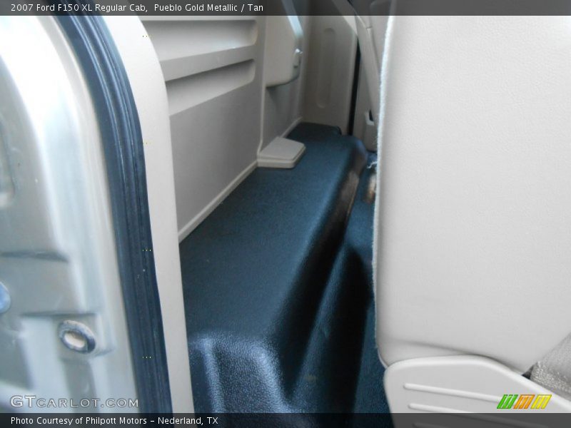 Pueblo Gold Metallic / Tan 2007 Ford F150 XL Regular Cab