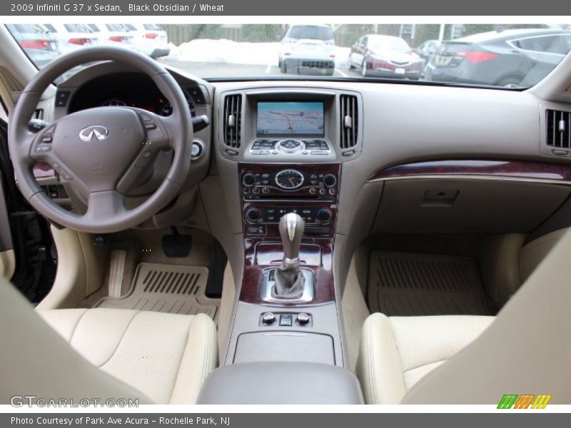 Black Obsidian / Wheat 2009 Infiniti G 37 x Sedan