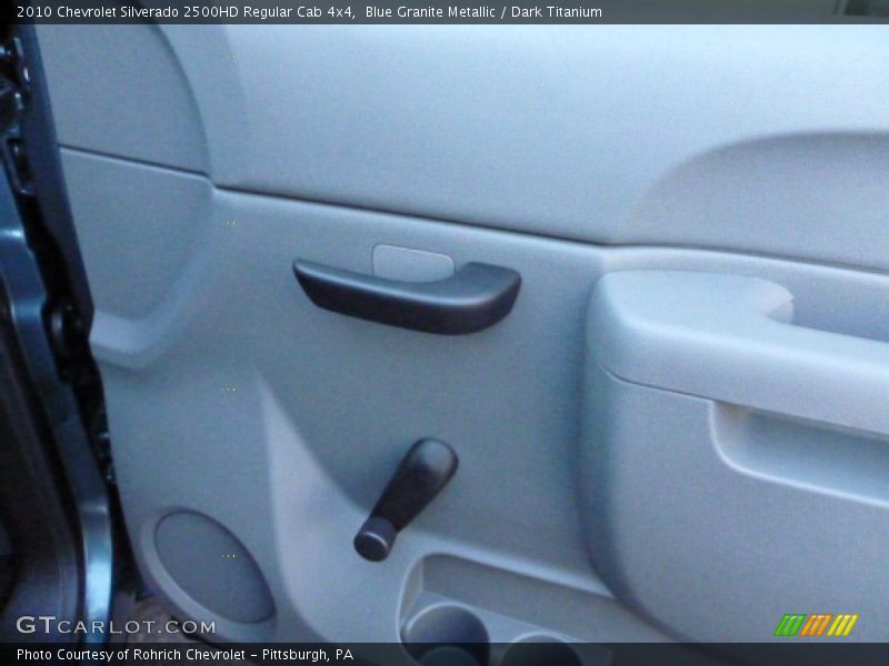 Blue Granite Metallic / Dark Titanium 2010 Chevrolet Silverado 2500HD Regular Cab 4x4