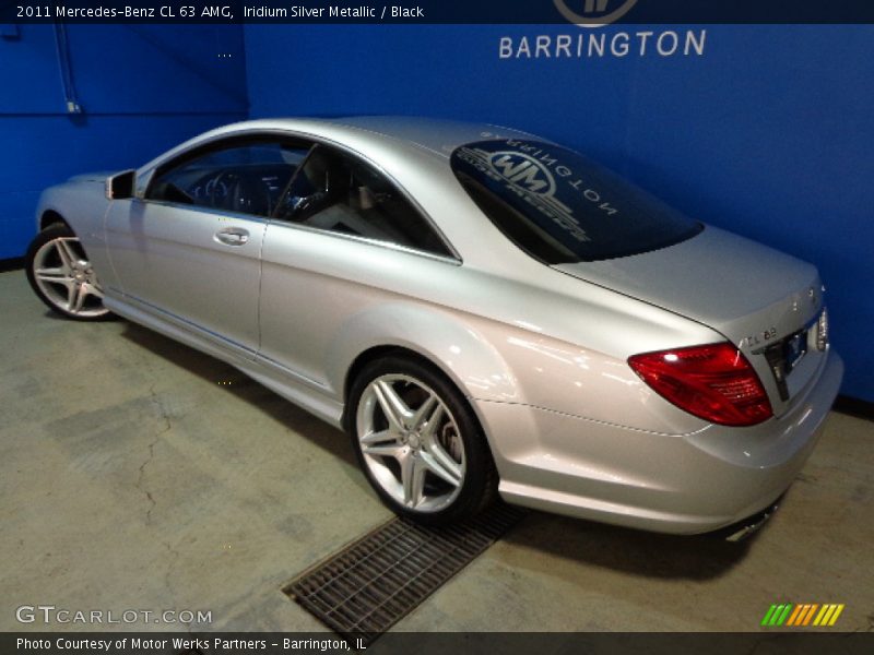 Iridium Silver Metallic / Black 2011 Mercedes-Benz CL 63 AMG