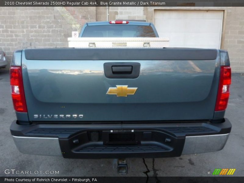 Blue Granite Metallic / Dark Titanium 2010 Chevrolet Silverado 2500HD Regular Cab 4x4