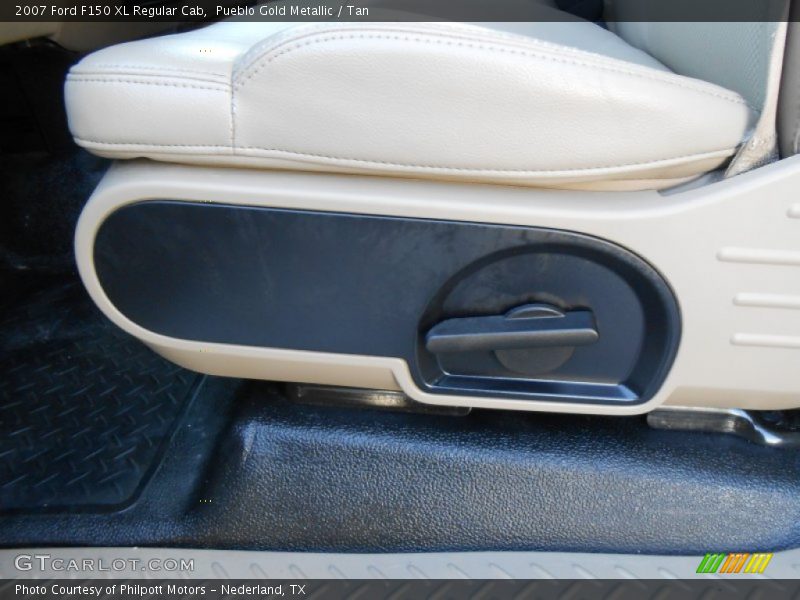 Pueblo Gold Metallic / Tan 2007 Ford F150 XL Regular Cab