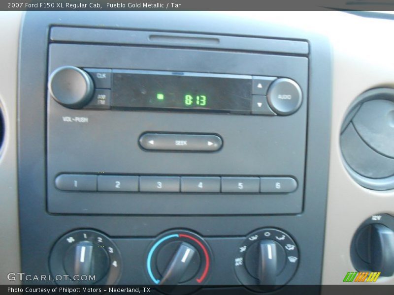 Audio System of 2007 F150 XL Regular Cab