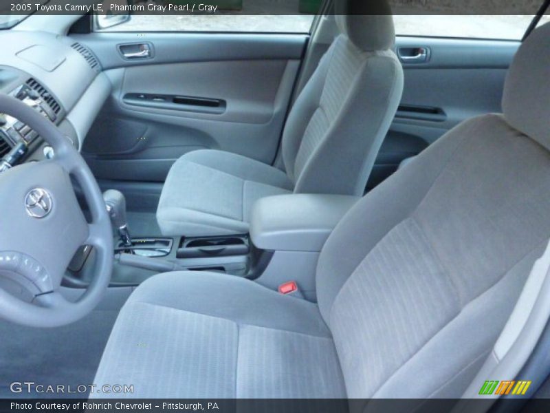 Phantom Gray Pearl / Gray 2005 Toyota Camry LE