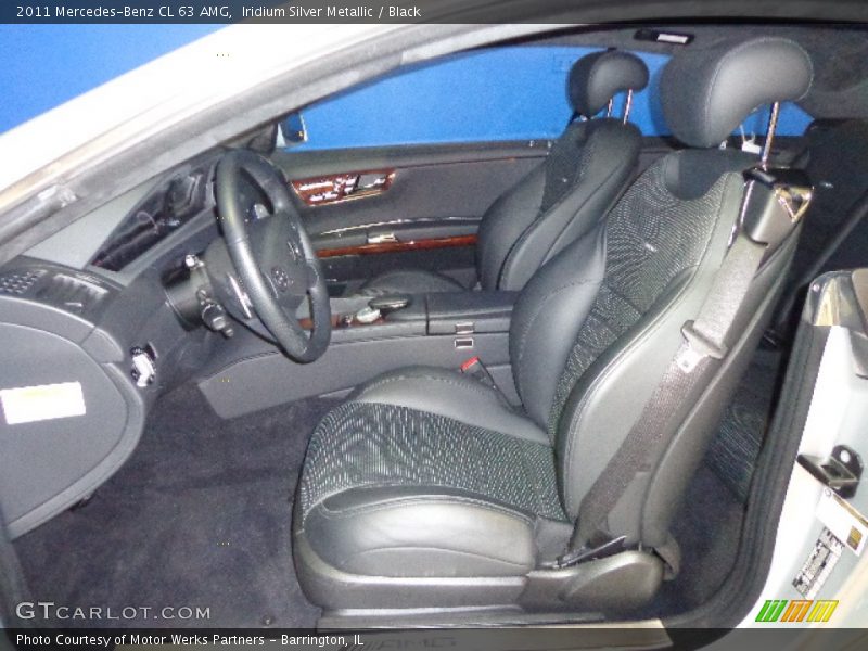 Front Seat of 2011 CL 63 AMG