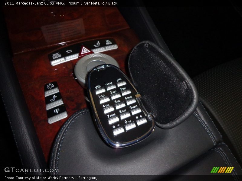 Iridium Silver Metallic / Black 2011 Mercedes-Benz CL 63 AMG