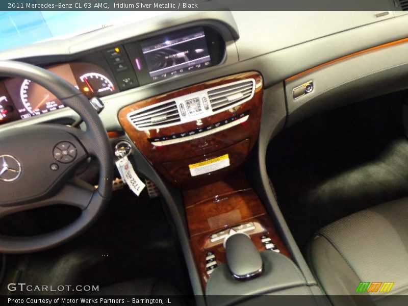 Iridium Silver Metallic / Black 2011 Mercedes-Benz CL 63 AMG