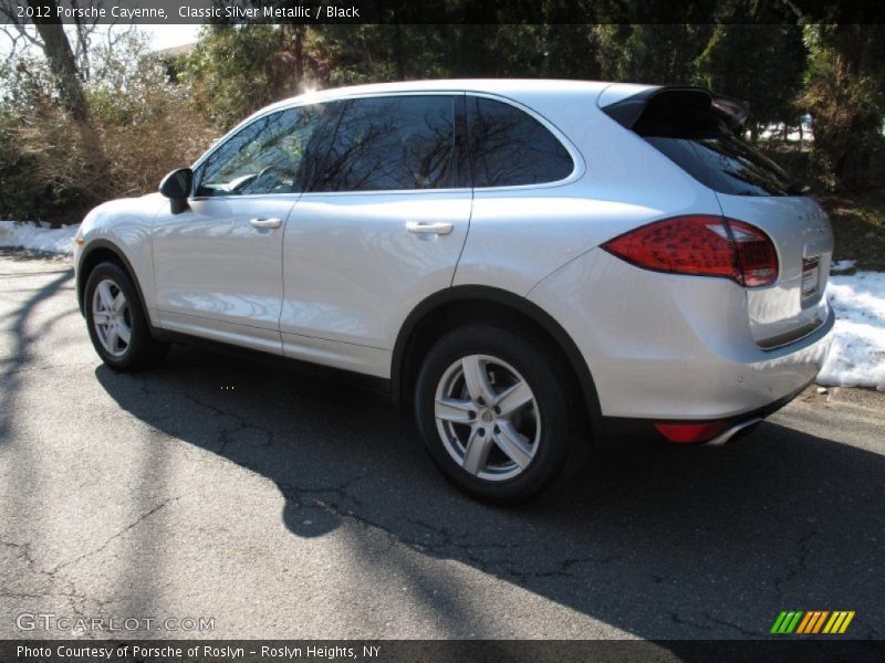 Classic Silver Metallic / Black 2012 Porsche Cayenne
